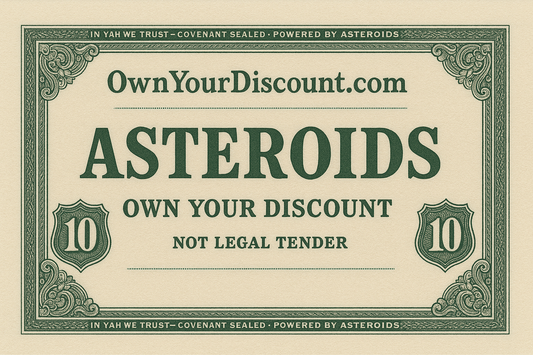 $10 Asteroids: Discount Credit