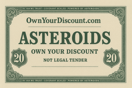 $20 Asteroids: Discount Credit